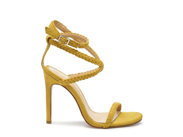 SHERRI SUEDE STILETTO SLING-BACK SANDAL - Laced Array