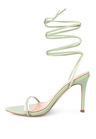 SPHYNX HIGH HEEL LACE UP SANDALS - Laced Array