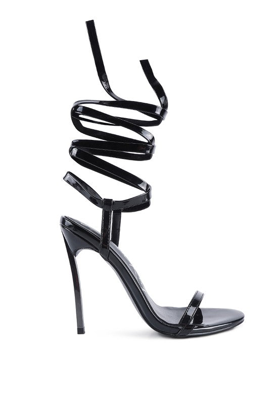 SMACKER STILETTO LACE UP SANDAL - Laced Array