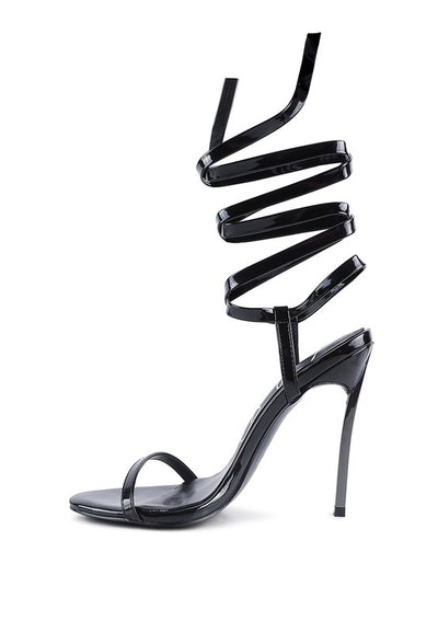 SMACKER STILETTO LACE UP SANDAL - Laced Array