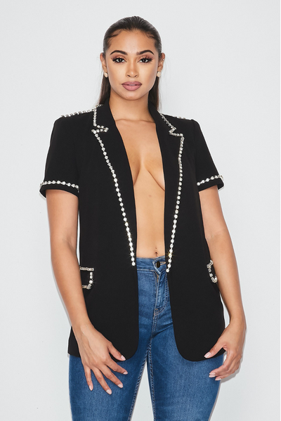 Boss Babe Blazer - Laced Array